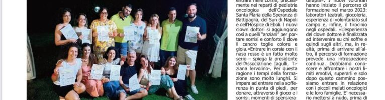 Quattordici Clown dottori pronti ad entrare nelle corsie dell’Oncologia Pediatrica – In Rassegna