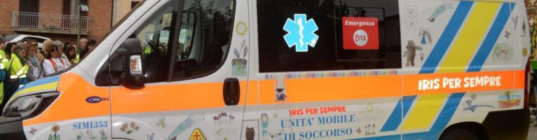 Si avvera il sogno della piccola Iris: da oggi i bambini avranno un’ambulanza speciale